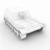 象式坦克歼击车-汽车-军事汽车-VR/AR模型-3D城