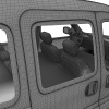 小型面包车-汽车-家用汽车-VR/AR模型-3D城