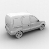 小型面包车-汽车-家用汽车-VR/AR模型-3D城