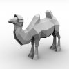 骆驼-动植物-哺乳动物-VR/AR模型-3D城