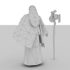 老人-角色人体-角色-VR/AR模型-3D城