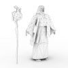 老人-角色人体-角色-VR/AR模型-3D城