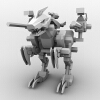 索斯机械兽-角色人体-角色-VR/AR模型-3D城