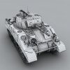 M4A4坦克-汽车-军事汽车-VR/AR模型-3D城