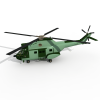 16100 超级美洲豹-飞机-直升机-VR/AR模型-3D城