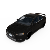 Mitsubishi Lancer Evolution X-汽车-家用汽车-VR/AR模型-3D城
