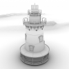 海上灯塔-建筑-基础设施-VR/AR模型-3D城