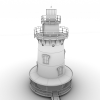 海上灯塔-建筑-基础设施-VR/AR模型-3D城