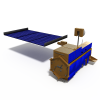 Terra卫星-科技-航天卫星-VR/AR模型-3D城