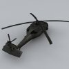 军用直升机-飞机-直升机-VR/AR模型-3D城