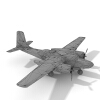 军用飞机-飞机-军事飞机-VR/AR模型-3D城
