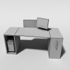 办公桌-家居-桌椅-VR/AR模型-3D城