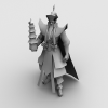 神话OL角色-角色人体-角色-VR/AR模型-3D城