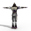 真三国无双司马师-角色人体-角色-VR/AR模型-3D城