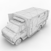 救护车-汽车-其它-VR/AR模型-3D城