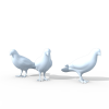 三只鸟装饰-文体生活-艺术品-VR/AR模型-3D城