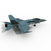飞机-飞机-军事飞机-VR/AR模型-3D城