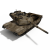 M1A1坦克-汽车-军事汽车-VR/AR模型-3D城