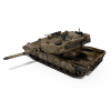 M1A1坦克-汽车-军事汽车-VR/AR模型-3D城