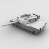 M1A1坦克-汽车-军事汽车-VR/AR模型-3D城