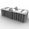 酒店建筑-建筑-办公-VR/AR模型-3D城
