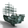海盗船-船舶-其它-VR/AR模型-3D城