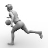 篮球比赛的玩家角色-角色人体-角色-VR/AR模型-3D城