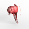 可爱女孩发型-角色人体-角色-VR/AR模型-3D城