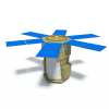 SORCE卫星-科技-航天卫星-VR/AR模型-3D城
