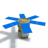 SORCE卫星-科技-航天卫星-VR/AR模型-3D城