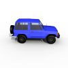 三菱帕杰罗吉普车-汽车-家用汽车-VR/AR模型-3D城