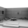 室内场景-建筑-卧室-VR/AR模型-3D城