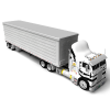 集装箱货运车 -汽车-重型车-VR/AR模型-3D城