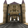 伦敦塔桥-建筑-办公-VR/AR模型-3D城