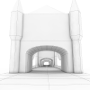 伦敦塔桥-建筑-办公-VR/AR模型-3D城