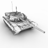 T-90A-汽车-军事汽车-VR/AR模型-3D城