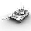 T-90A-汽车-军事汽车-VR/AR模型-3D城