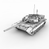 T-90A-汽车-军事汽车-VR/AR模型-3D城