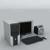 台式电脑-科技-电脑-VR/AR模型-3D城
