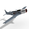 M Body11-飞机-飞行器-VR/AR模型-3D城