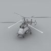 KA25A 直升机-飞机-直升机-VR/AR模型-3D城