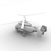 KA25A 直升机-飞机-直升机-VR/AR模型-3D城