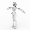 卓越之剑 中国小小-角色人体-角色-VR/AR模型-3D城