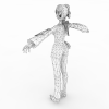 卓越之剑 中国小小-角色人体-角色-VR/AR模型-3D城