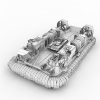 中国海军726型气垫登陆艇-船舶-军事船舶-VR/AR模型-3D城