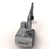 挖掘机-科技-机器设备-VR/AR模型-3D城