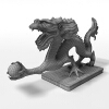 中国风格龙雕塑-文体生活-艺术品-VR/AR模型-3D城