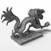 中国风格龙雕塑-文体生活-艺术品-VR/AR模型-3D城