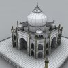 泰姬陵-建筑-古建筑-VR/AR模型-3D城