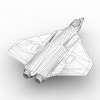 飞机-飞机-军事飞机-VR/AR模型-3D城